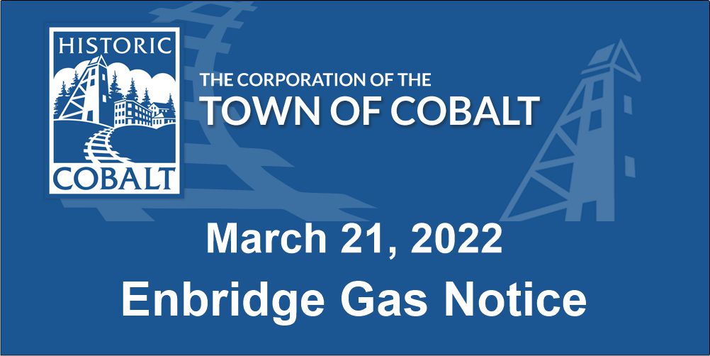 Enbridge Gas Notice - March 21, 2022