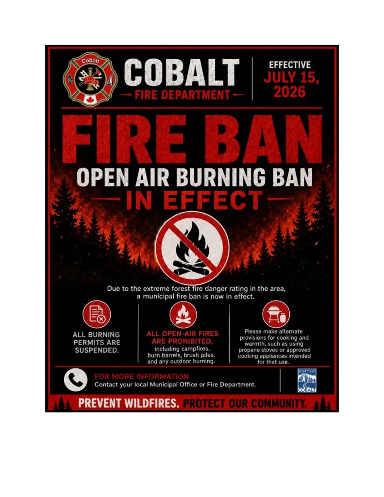 FIRE BAN IN EFFECT
